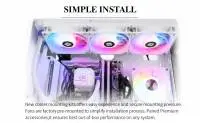 Водно охлаждане Thermalright Aqua Elite 360 White A-RGB V3 Water Cooling
