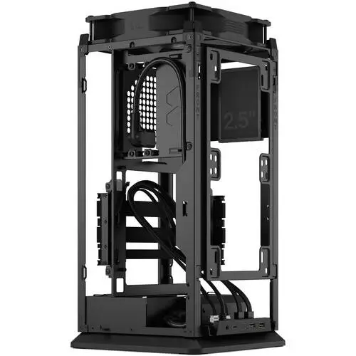 Кутия Fractal Mood Black ITX - FD-C-MOD1N-02