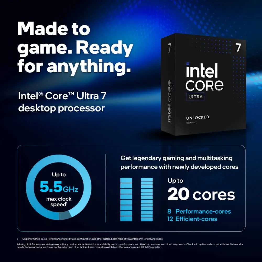 Процесор Intel Core Ultra 7 265KF - BX80768265KF