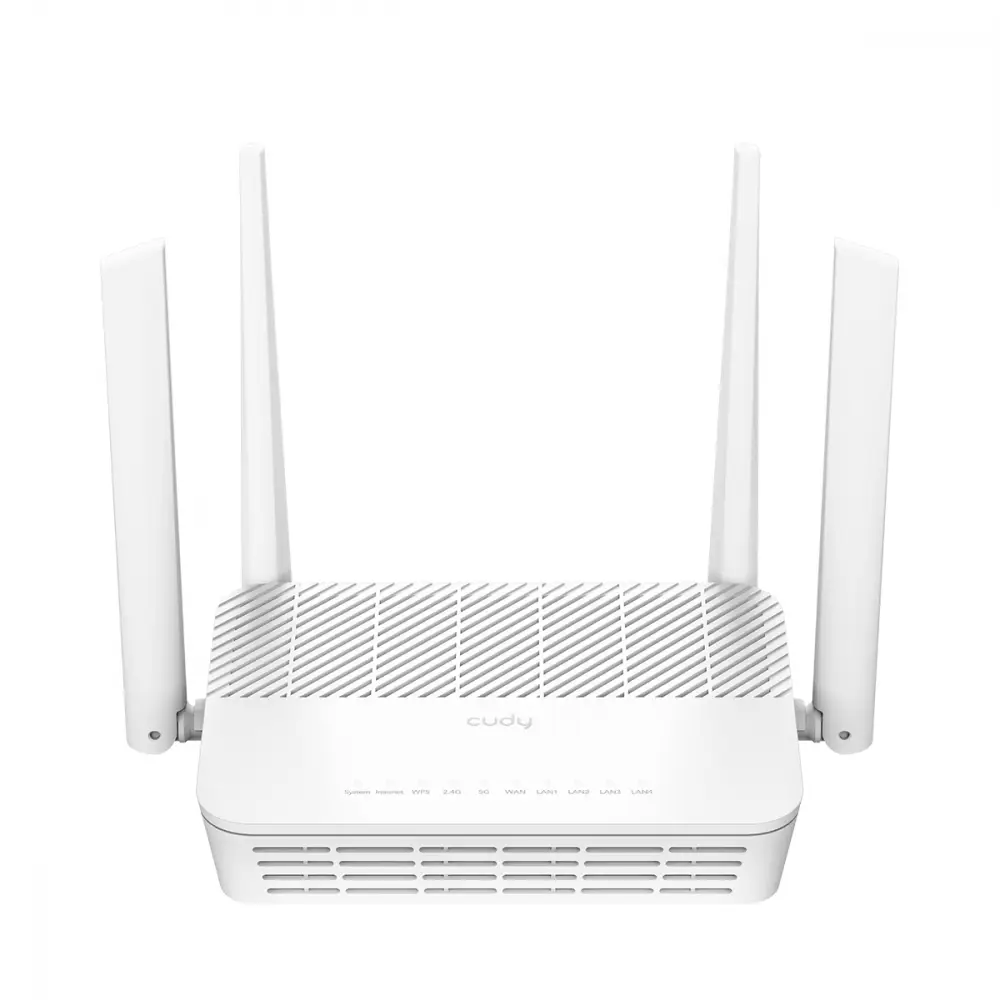 Безжичен рутер Cudy WR3000 WiFi6, AX3000, 4 Gigabit WAN/LAN Ports, 4 x 5dBi антени