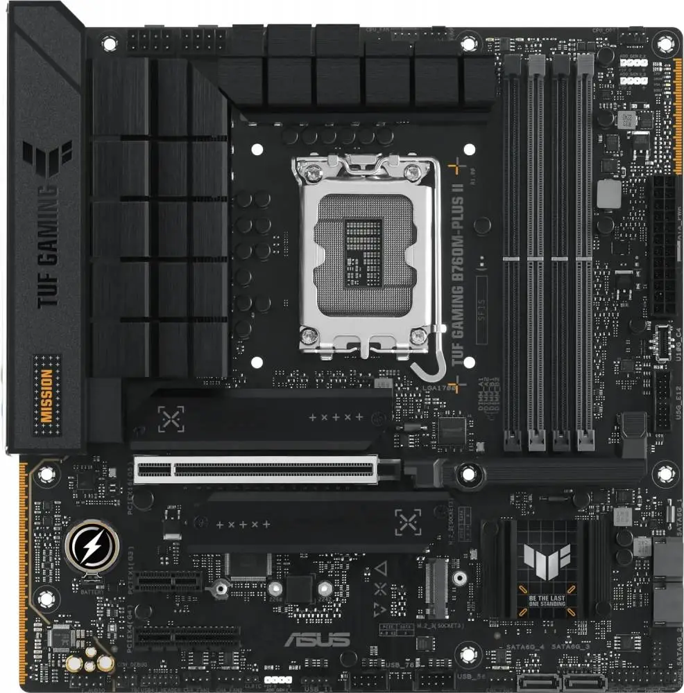 Дънна платка ASUS TUF GAMING B760M-PLUS II - 90MB1HD0-M0EAY0