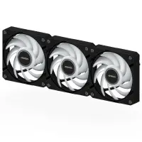 Комплект вентилатори GIGABYTE AORUS EZ CHAIN 120 Black 3-Pack ARGB