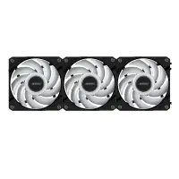 Комплект вентилатори GIGABYTE AORUS EZ CHAIN 120 Black 3-Pack ARGB