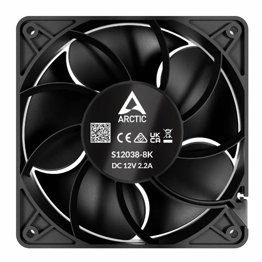 Сървърен вентилатор Arctic Server Fan 120x120x38 Dual Ball - S12038-4K - ACFAN00296A