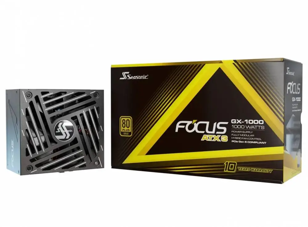 Захранване Seasonic FOCUS GX-1000 V4 PSU ATX 3.1 1000W Gold