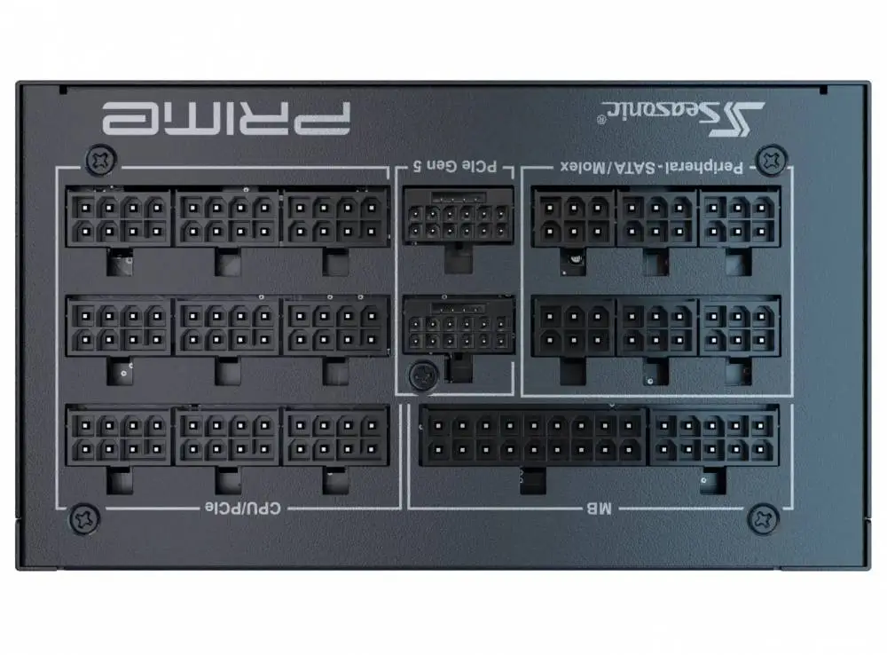 Захранване Seasonic PRIME PX-2200 PSU ATX 3.1 2200W Platinum PCIe Gen 5