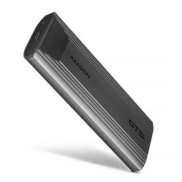 Външна кутия AXAGON EEM2-GTS2 M.2 NVMe/SATA NGFF to USB Type-C