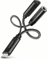 Звукова карта AXAGON ADA-HCPD USB-C to 3.5mm Stereo Audio