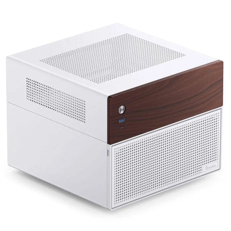 Кутия Jonsbo N4 NAS mATX Бяла