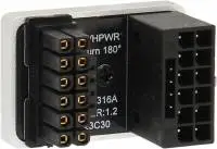 Адаптер Graphics Card PCIe 5.0, ATX3.0, 12VHPWR 600W Power Supply, Cable Adapter 12+4Pin Male To Female 180 Degree Turn Connectors - A - Black 