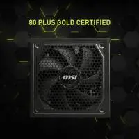 Захранване MSI MAG A1000GL PCIE5 1000W 80 Plus Gold ATX 3.1, PCIe 5.1 PSU