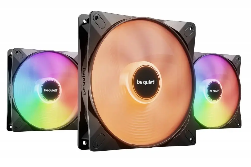 Вентилатори be quiet! LIGHT WINGS LX 140mm PWM high-speed Triple-Pack Fan Pack 3-in-1 - BL130