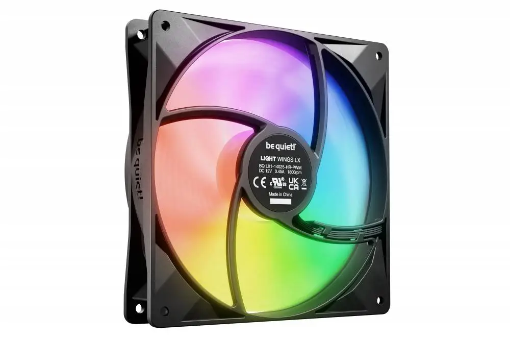 Вентилатор be quiet! LIGHT WINGS LX 140mm PWM high-speed Fan - BL129