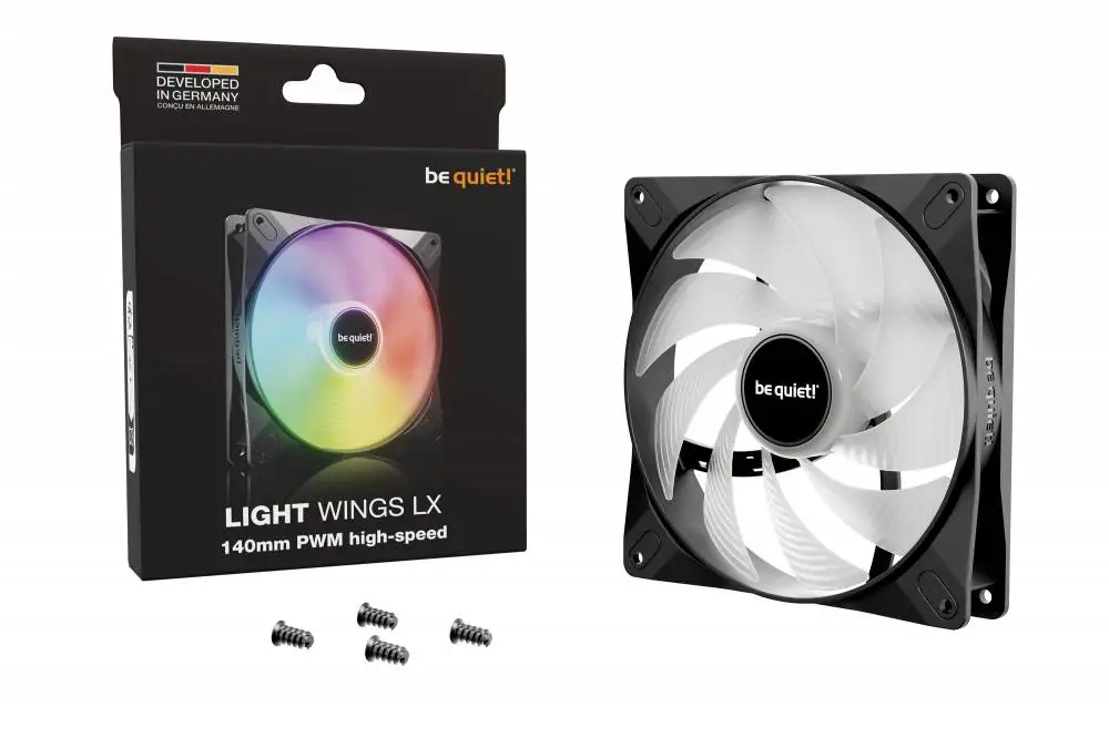 Вентилатор be quiet! LIGHT WINGS LX 140mm PWM high-speed Fan - BL129
