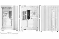 Кутия be quiet! LIGHT BASE 600 LX White ATX Case - BGW68
