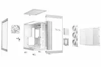 Кутия be quiet! LIGHT BASE 600 LX White ATX Case - BGW68