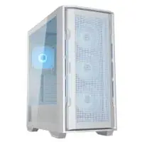 Кутия Cougar UNIFACE RGB Mid-Tower Case White - CGR-5C78W-RGB