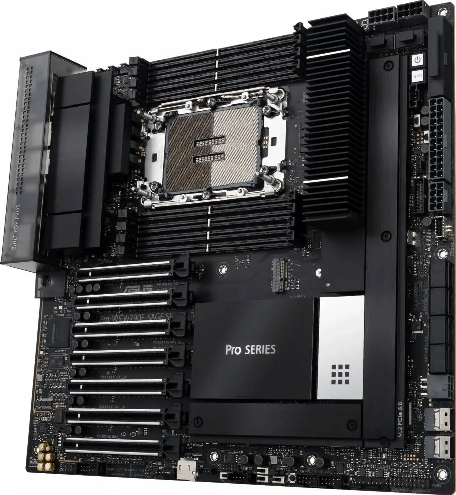 Дънна платка ASUS PRO WS W790E-SAGE SE LGA4677 - 90MB1C20-M0EAY0