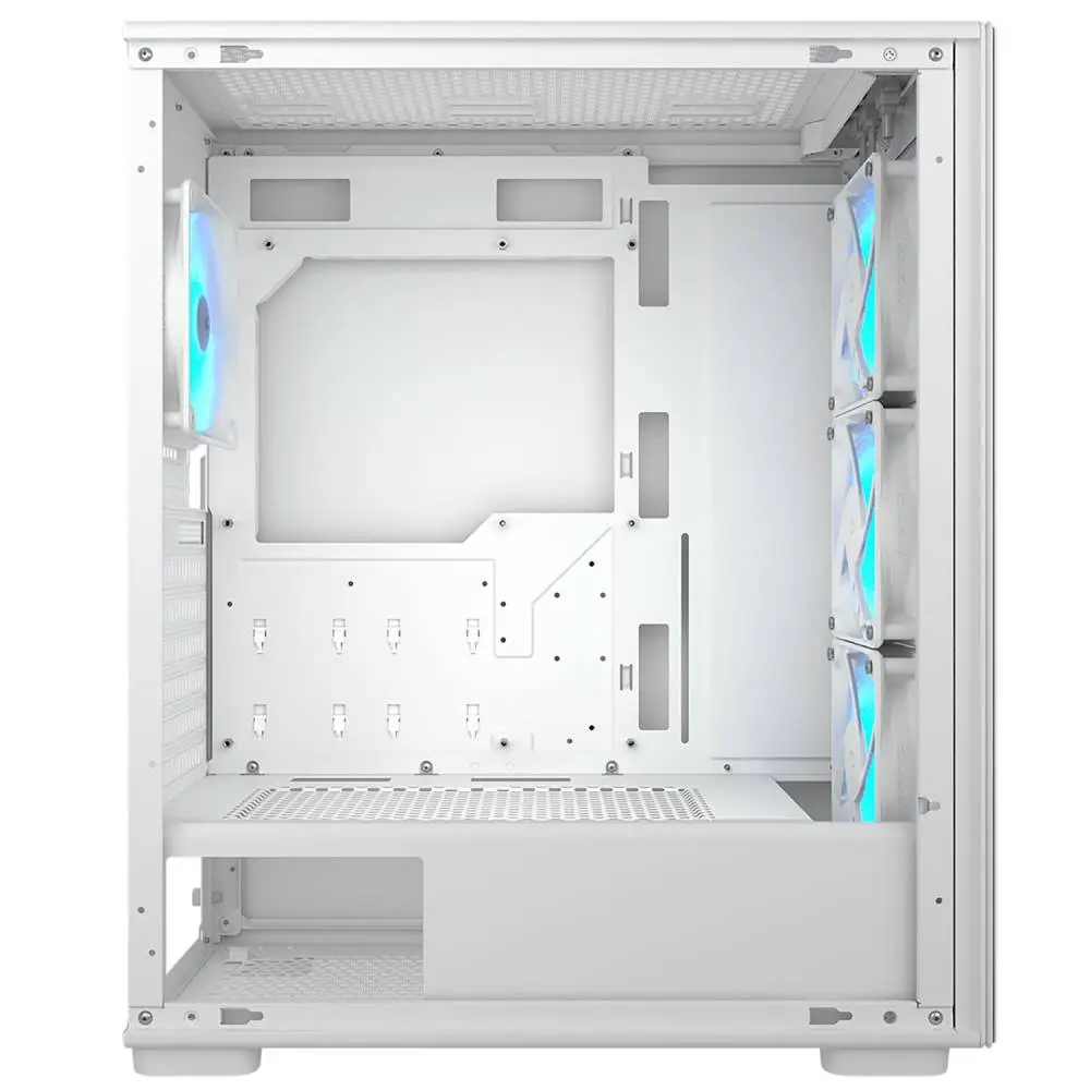 Кутия Cougar MX220 RGB White Mid-Tower Case - CGR-2AC8W-RGB