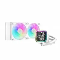 Водно охлаждане DeepCool LD240 WH Water Cooling LED Display ARGB