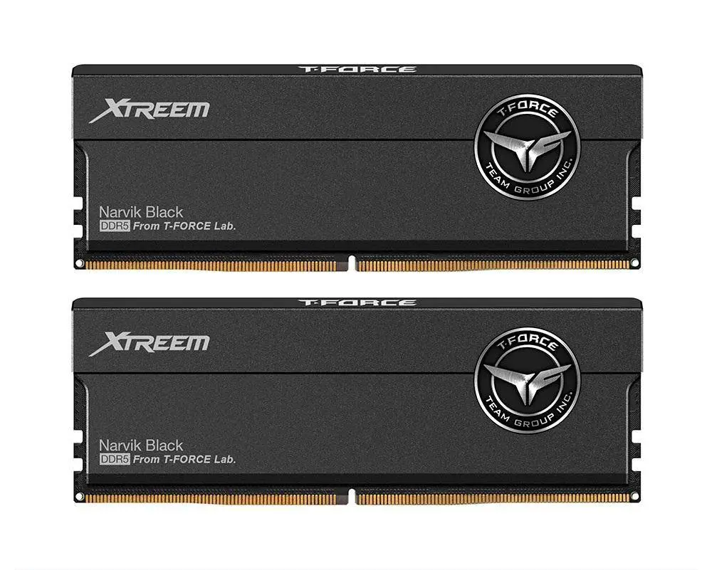 Памет Team Group T-Force XTREEM Black DDR5 32GB (2x16GB) 6400MHz CL32 - FFXD532G6400HC32ADC01