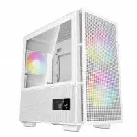 Кутия DeepCool CH360 DIGITAL WH Case mATX