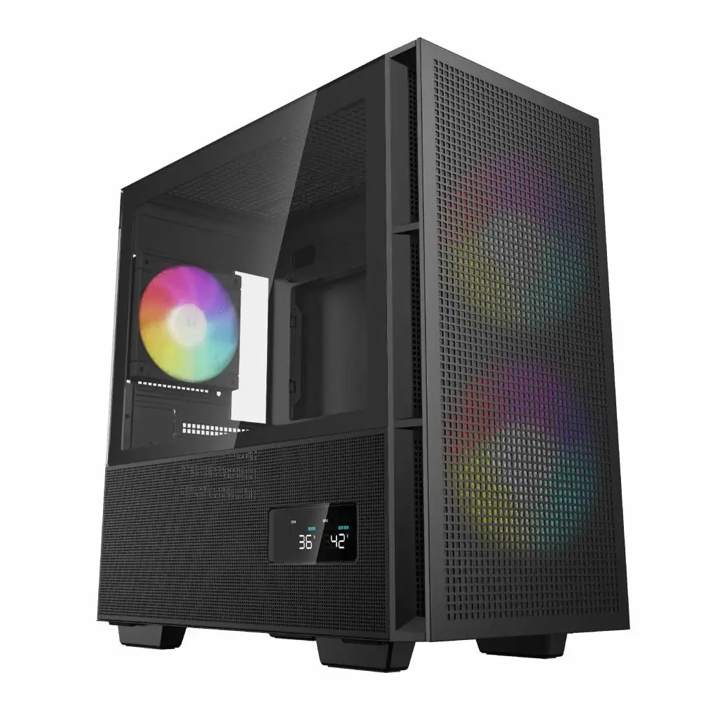 Кутия DeepCool CH360 DIGITAL Case mATX