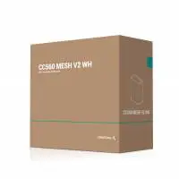 Кутия DeepCool CC560 MESH White V2 Case ATX