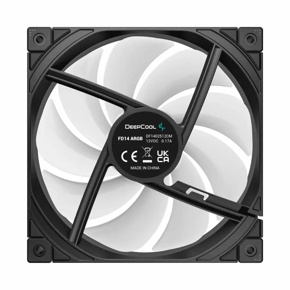Вентилатори DeepCool FD14 Black ARGB Fan Pack 3-in-1 3x140mm