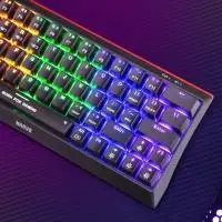 Геймърска mehani`na клавиатура Marvo Hecate 61WR Black - KG962W-R - Bluetooth 5.0, 63 keys