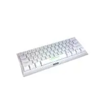 Геймърска клавиатура Marvo Hecate 61R WH - KG962G White - RED switches, RGB