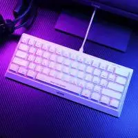Геймърска клавиатура Marvo Hecate 61R WH - KG962G White - RED switches, RGB