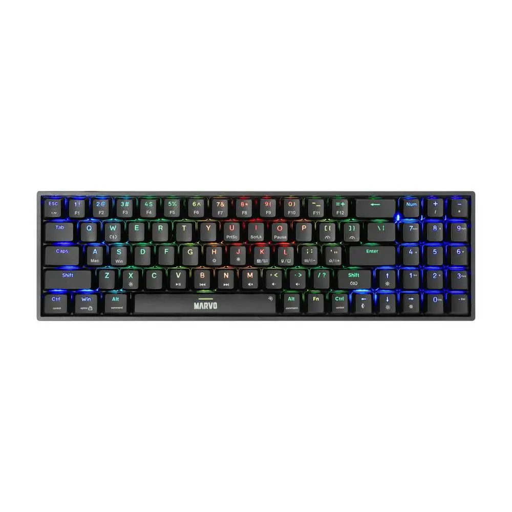 Геймърска клавиатура Marvo Shogo 78 - RGB, 78 keys - MARVO-KG956