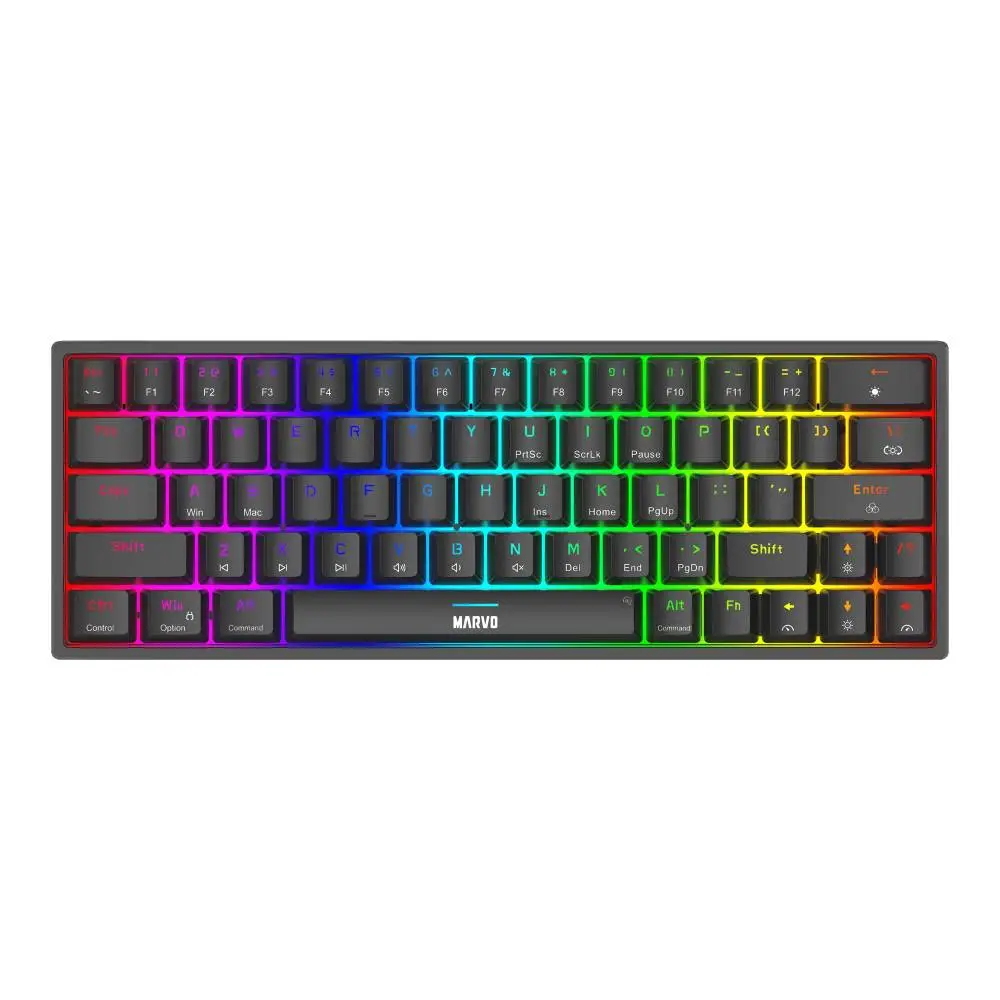 Геймъркса клавиатура Marvo Shogo 63 - TKL, 63 keys - KG955