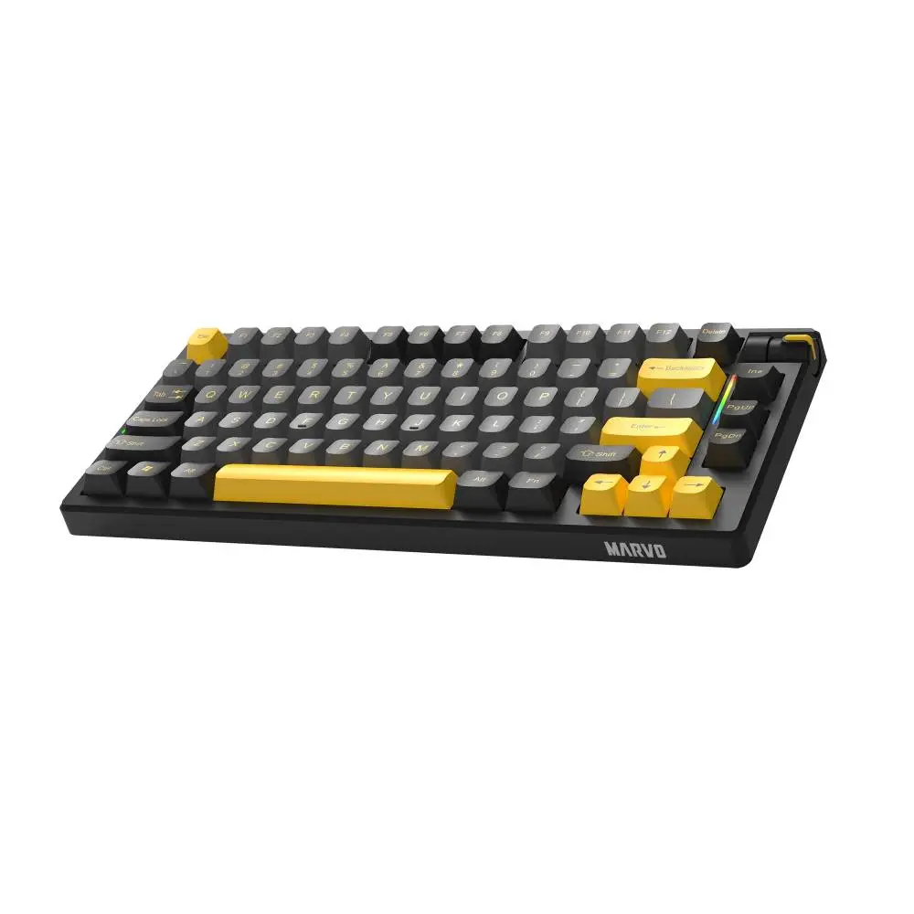 Геймърска клавиатура MARVO Mega 80W - KG958W - Bluetooth 5.0, 2.4G