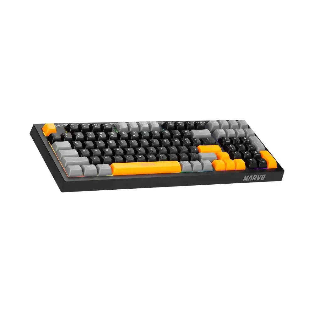 Геймъркса клавиатура MARVO S50A - Rainbow, 98 keys - MARVO-K638A
