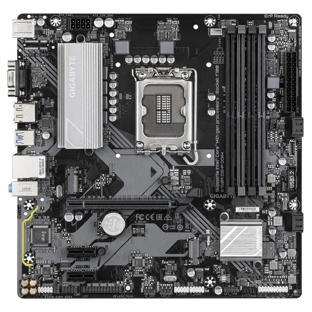 Дънна платка Gigabyte B760M D3HP DDR4 LGA1700