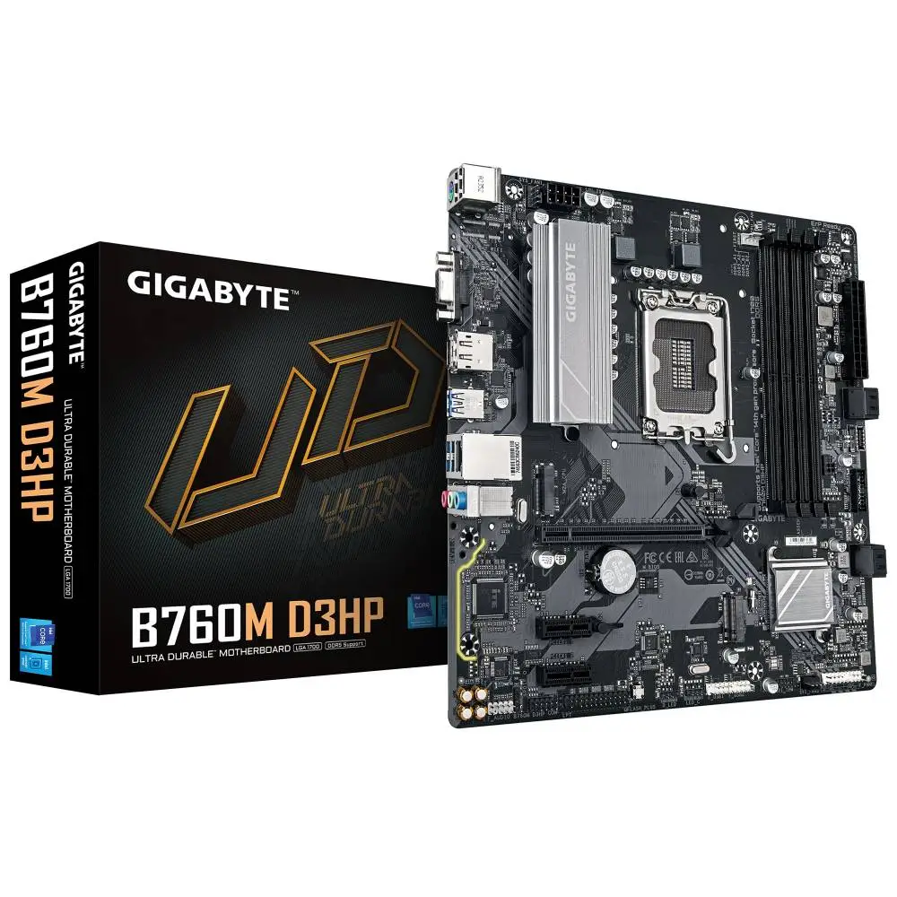 Дънна платка Gigabyte B760M D3HP DDR5 LGA1700
