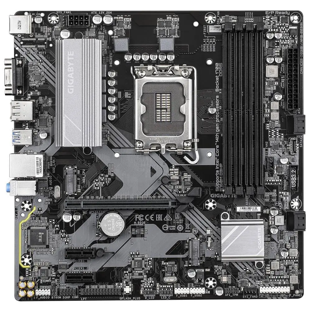 Дънна платка Gigabyte B760M D3HP DDR5 LGA1700