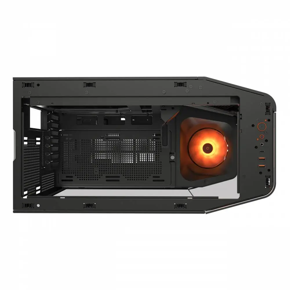 Кутия COUGAR FV270 Black Mid tower Tempered Curved Glass Case