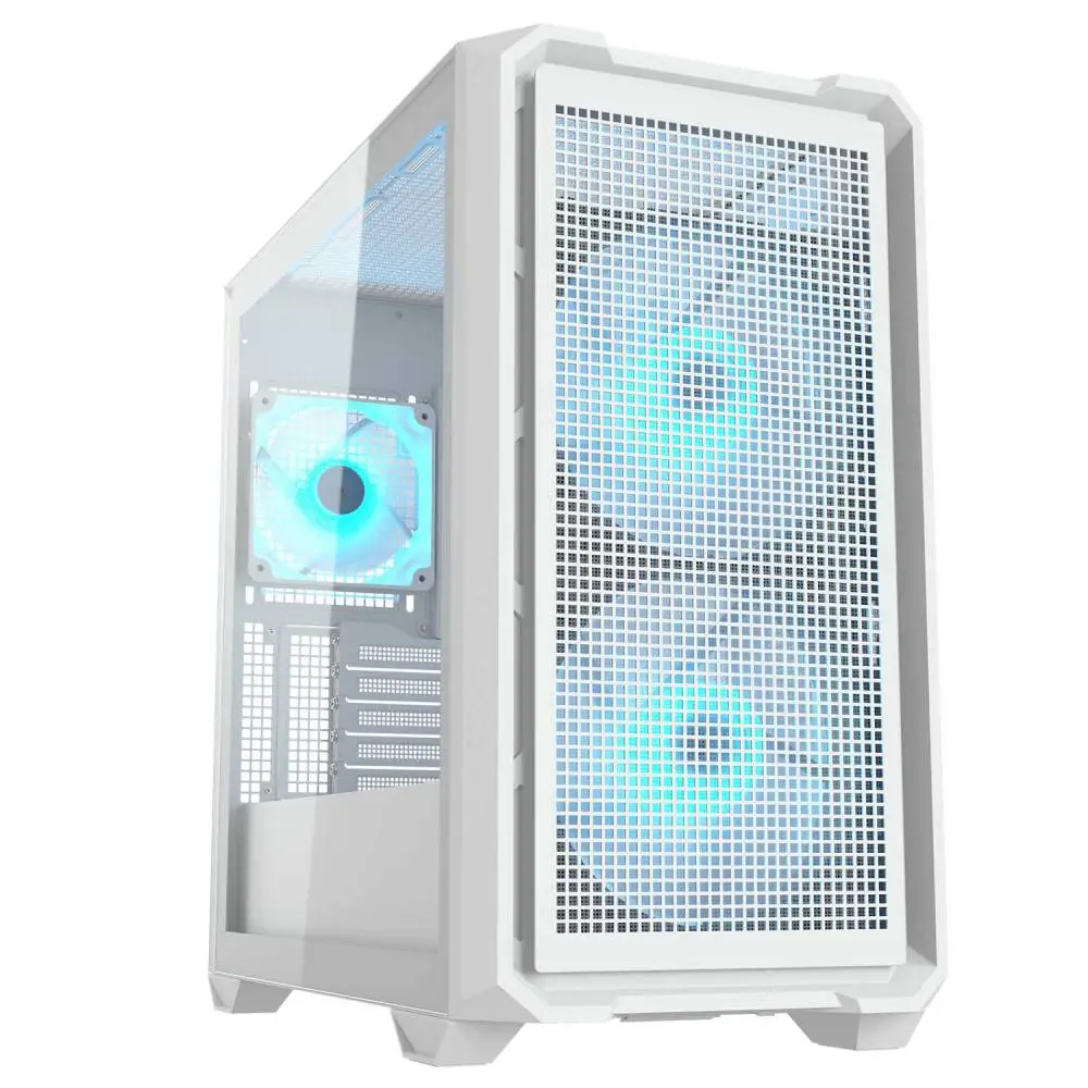 Кутия COUGAR MX600 MINI RGB White Tower Case - CGR-5GC9W-RGB