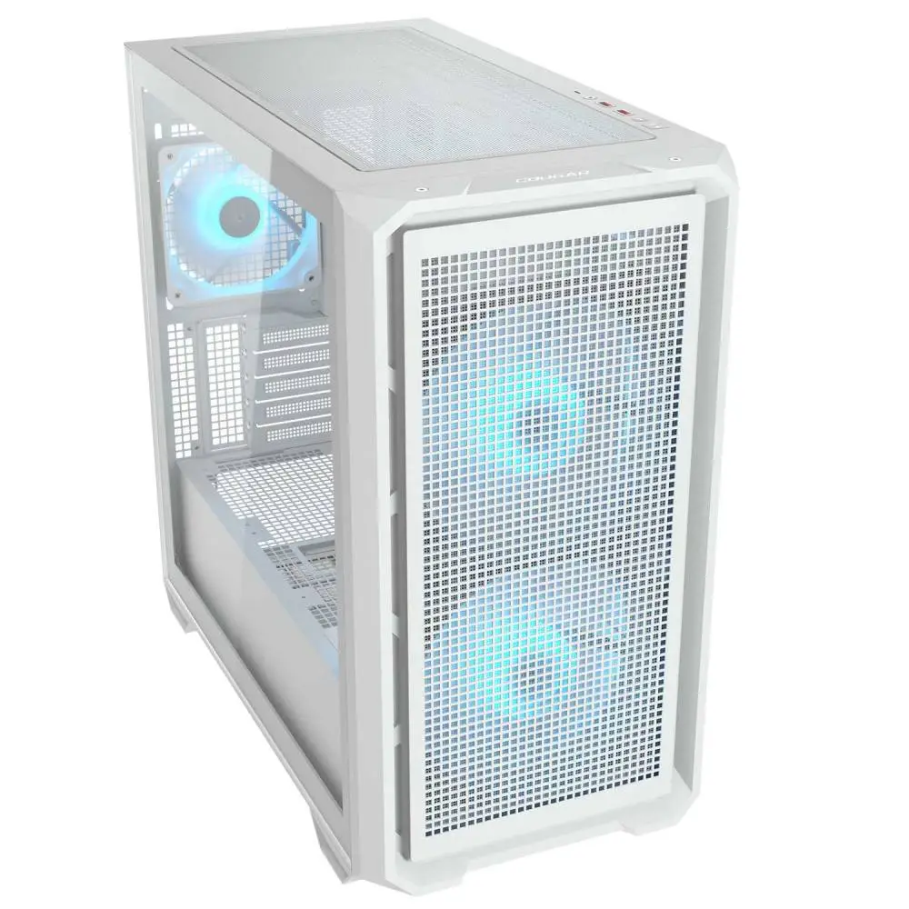 Кутия COUGAR MX600 MINI RGB White Tower Case - CGR-5GC9W-RGB
