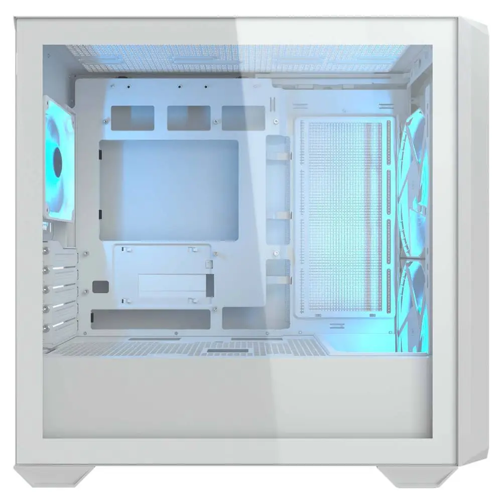 Кутия COUGAR MX600 MINI RGB White Tower Case - CGR-5GC9W-RGB