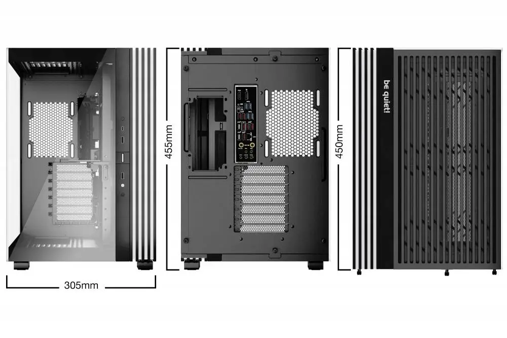 Кутия be quiet! LIGHT BASE 600 DX Black ATX Case - BGW65