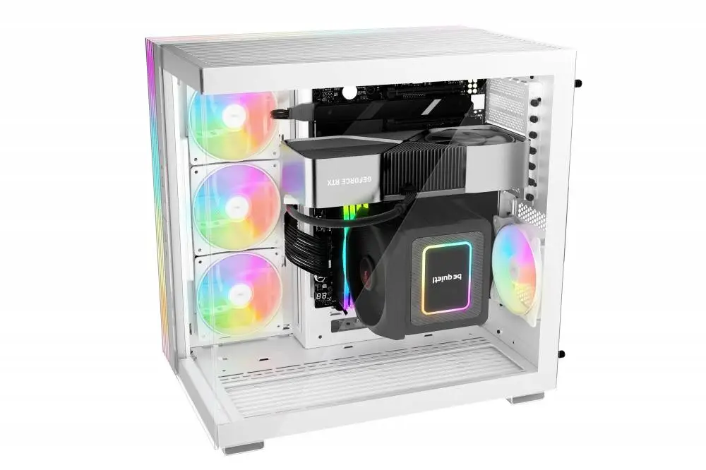 Кутия be quiet! LIGHT BASE 600 DX White ATX Case - BGW66