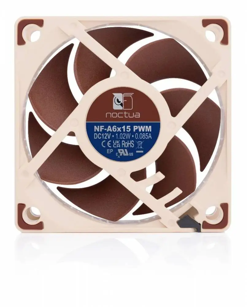 Вентилатор Noctua NF-A6x15 PWM Fan 60x60x15mm PWM 550-3500rpm