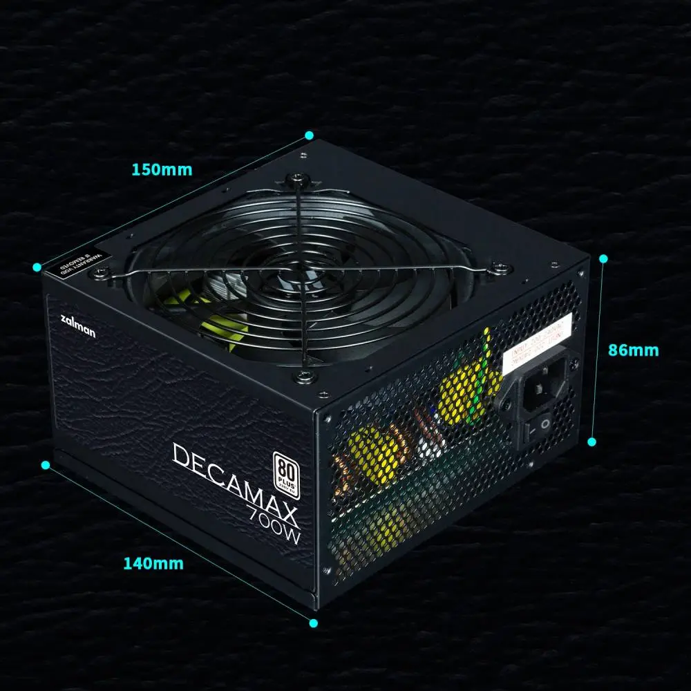 Захранване Zalman DecaMax 700W 80+ PSU - ZM700-LX3