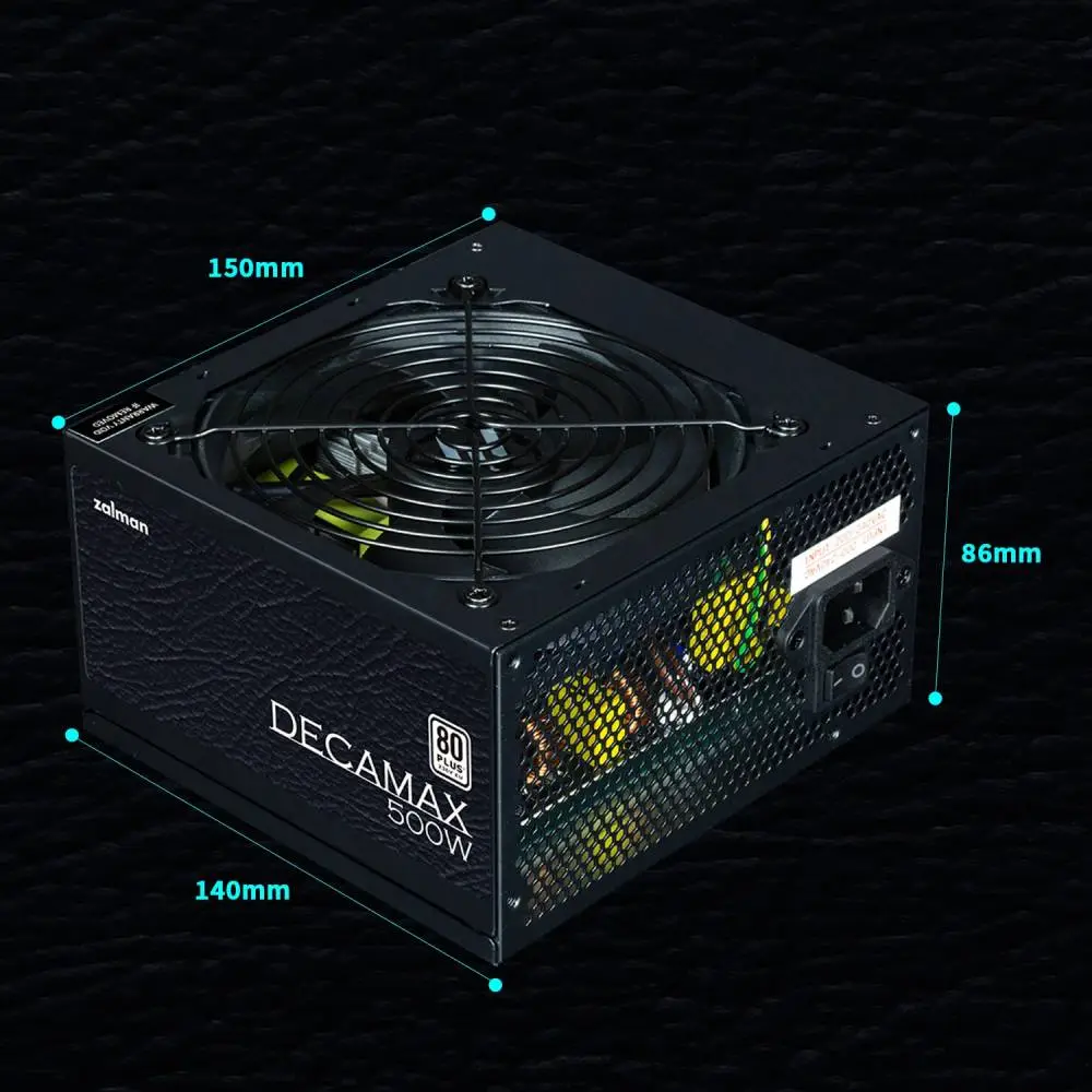 Захранване Zalman DecaMax 500W 80+ PSU - ZM500-LX3