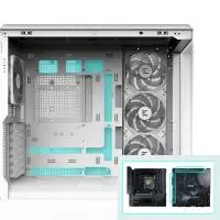 Zalman кутия Case ATX - P50 DS White - Digital Display, Addressable RGB