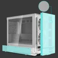 Кутия Zalman P30 AIR White Case mATX